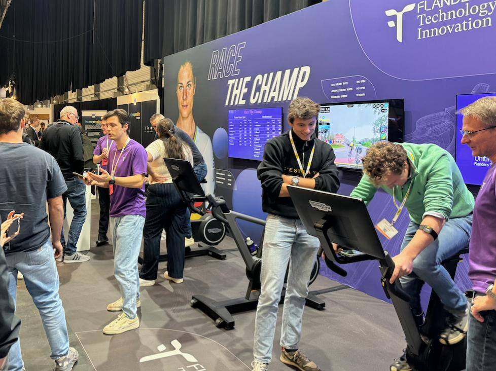 Successful launch of the 'Race the Champ' challenge at Trefdag!